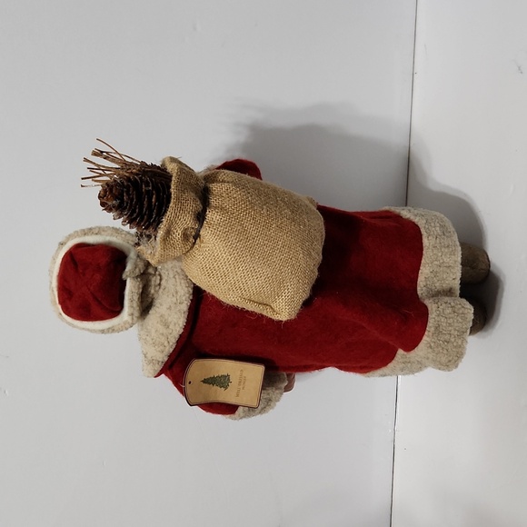 NWT Well Dressed Home 18" Standing Santa - Picture 3 of 8